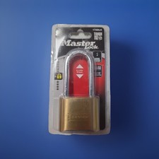 Master Lock 175DLH Brass Resettable Combination Padlock 2 x 2-1/4 in. picture