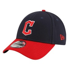 New Era Cleveland Guardians 9FORTY Adjustable Hat Navy Red OSFA Cap MLB NEW picture