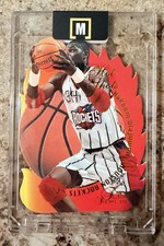 1996-1997 Flair Showcase Hot Shots -  Hakeem Olajuwon #12 - Die Cut - NBA picture