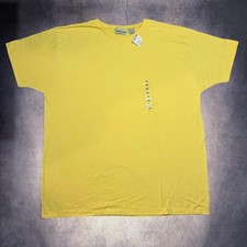 Vintage NWT Prides Landing Yellow cotton t-shirt picture