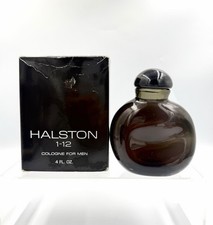 VINTAGE Halston 1-12 COLOGNE for Men 4 oz 125ml ORIGINAL FORMULA New in *Box picture