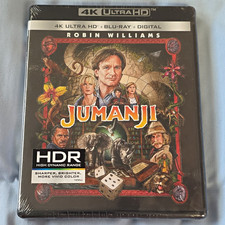 Jumanji 4K UHD Blu-ray + Digital Copy HDR Deleted Scenes (1995) PG picture