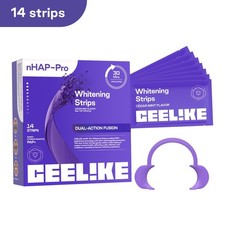 CEELIKE Purple Teeth Whitening Strips, PAP + nHAP, 42 Strips ( 21 Treatment ) picture