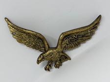 Vintage 70s Eagle Decor Cast Metal 9