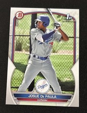 2023 1st Bowman Prospect Paper Josue De Paula #BP-111 - LA Dodgers picture