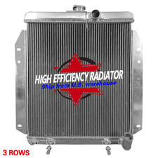 For 1964-1970 Dodge A100 Truck 2.8L 3.2L 3.7L L6 Engine Full Aluminum Radiator picture