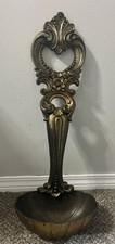 Vintage 1972 Gold Gilt SYROCO Homco Wall Hang Planter Spoon Ladle 31