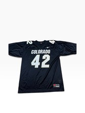 Black Nike CU Colorado Buffaloes Football Jersey Men's Size XL picture