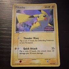 Pikachu 78/110 EX Holon Phantoms Reverse Holo picture