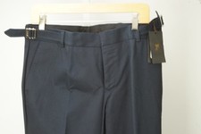 Burberry London Navy Blue CURRENT Cotton Blend Chino Pant 48 EU BRAND NEW picture