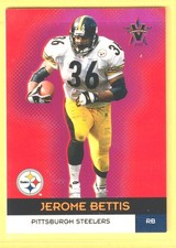 2000 Pacific Vanguard #48 JEROME BETTIS Purple /138 Pittsburgh Steelers picture