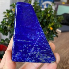 206g Top quality lapis lazuli Free Form Tumbled Polished Grade Healing Stone picture