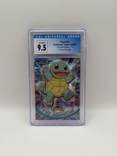 Pokémon Squirtle Tekno 07 Topps Chrome CGC 9.5/10 Gem Mint picture