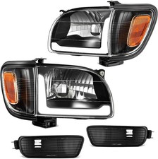 LED Headlight Assembly Compatible with 2001-2004 01 02 03 04 Tacoma Pickup Truc picture