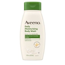 Gentle Aveeno Daily Body Wash 18 oz for Dry Skin - Paraben & Dye Free Formula picture