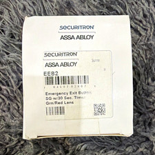 Securitron EEB2 Emergency Exit Button Push to Exit 30 Sec Timer Green/Red Lens picture