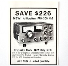 1975 Hallicrafters FPM-300 Mk2 Scanner Advertisement Electronics Vintage C82QST picture