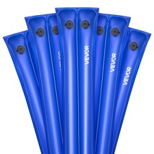 VEVOR 26 Gauge Double Chamber Water Bags Tubes Winter Pool Cover 5 Packs 8 ft picture