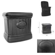 FCMP Outdoor - Outdoor Salt, Sand, And Storage Bin Residential Deck Box picture