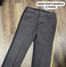 LOT OF 2 Bonobos Weekday Warrior Dress Pants 36x30 Slim Fit Monday Friday picture