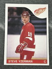 1985-86 O-Pee-Chee - Steve Yzerman #29 Detroit Red Wings HOF picture