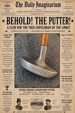 Antique Schenectady “H C Lee”  Pat March 24, 1903 Hickory Shaft Aluminum Putter picture