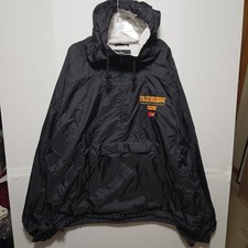 Vintage MTV CREW FRATERNITY LIFE Deadstock Half Zip Hooded Windbreaker XXL RARE picture