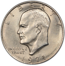 1971-D Mint State Eisenhower Dollar 1$ picture