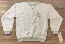 VTG Wilson Volleyball LARGE Pullover Ameri Euro Pro Volley Tour SEE DESCRIPTION picture