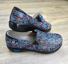 Alegria Keli Women’s Slip-On Leather Shoes Slip Resistant Multicolor EU 38 picture
