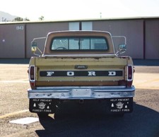 Smokey- Help Prevent Forest Fires Vintage Mud Flaps  (1 - Pair)  19