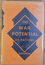 Vintage 1956 THE WAR POTENTIAL OF NATIONS Klaus Knorr Hardcover HC Princeton... picture