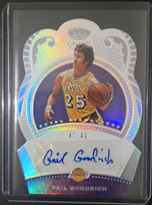 2020-21 Panini Crown Royale Royal Signatures Gail Goodrich #RS-GGR /49 picture