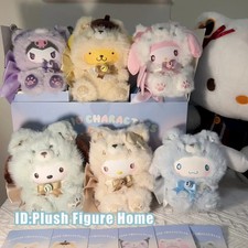 MINISO Sanrio Characters Fox Island Series Plush Confirmed Blind Box Art Kits picture