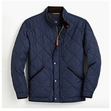 J. Crew Mens Mercantile Walker Jacket NWT Size XS Navy Blue J6277 picture