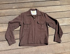 Vintage 1950s Gabardine Ricky Fleck Jacket Deadstock Mint picture