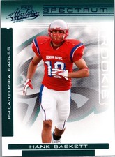 2006 Playoff Absolute Memorabilia #173 Hank Baskett Spectrum Blue #/250 picture