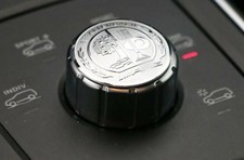 For AMG 29mm Affalterbach Aluminum Tree Interior Emblem Multimedia Button Badge picture