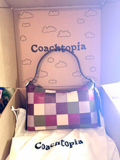 Coach Coachtopia Alter/Ego Slouchy Shoulder Bag – Dark Ruby/Olive – NWT picture
