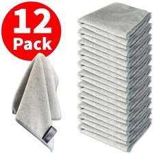 12 Pack Antibacterial Microfiber Silvershield® Kills Germs, 300 GSM, big 12