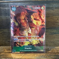 One Piece TCG Shanks OP17-022 SR Alt Art English NM picture