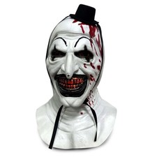 Bulex Art The Clown Scary Latex Mask for Adult Halloween Cosplay One Size, A picture