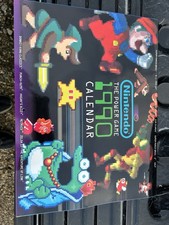 Vintage 1990 Nintendo The Power Game Collectible Calendar Zelda Mario picture