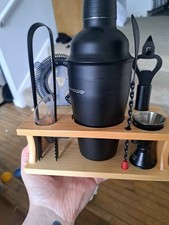 8 piece mixology kit black picture