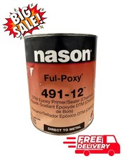 🛠️ Axalta Nason Ful-Poxy 491-12 DTM Epoxy Primer/Sealer Charcoal 1 Gal picture