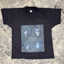Vintage 1970s KISS Band Baby Tee Rare picture