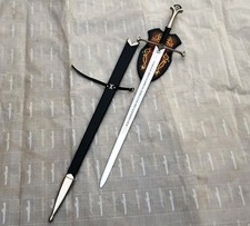 Anduril Sword of Aragorn With Free Scabbard and Wall Mount picture