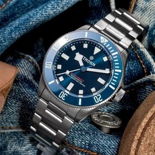 THORN Titanium PT5000 SW200 Diver 200M Automatic Watch 39mm C3 BGW9 Ti3 Pelago picture