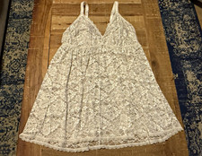 Torrid Curve Women's White Floral Lace Camisole Plus Size 2 Adjustable Straps picture