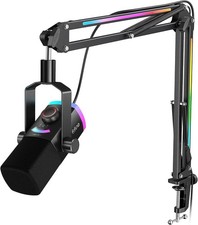 AmpliGame Gaming Microphone Kit, XLR/USB Dynamic PC Mic picture